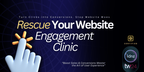 IDNZ | Rescue Your Website: Your UX Engagement Clinic