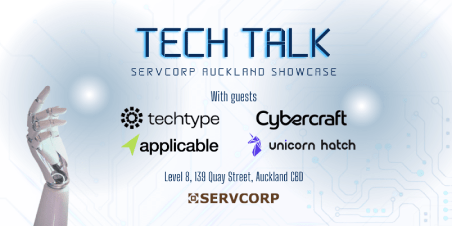 Tech Talk | Presented by Servcorp Auckland