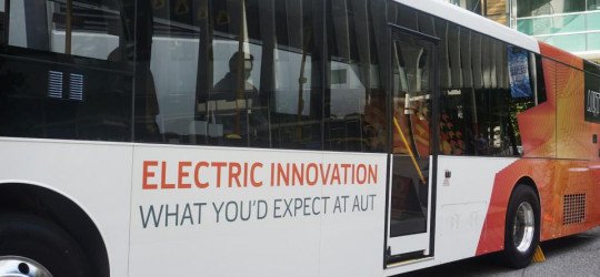 AUT launches countrys first electric bus