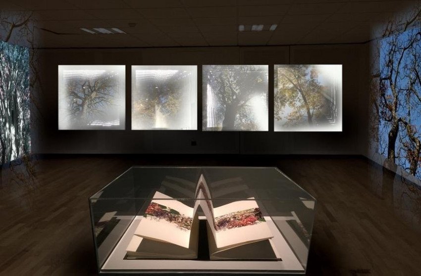 Olga Kisseleva EDEN interactive installation the Natural History Museum Paris 2018
